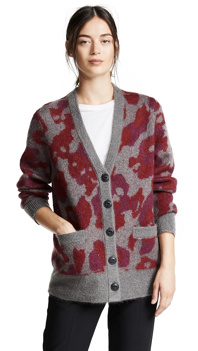 rag & bone leopard cardigan