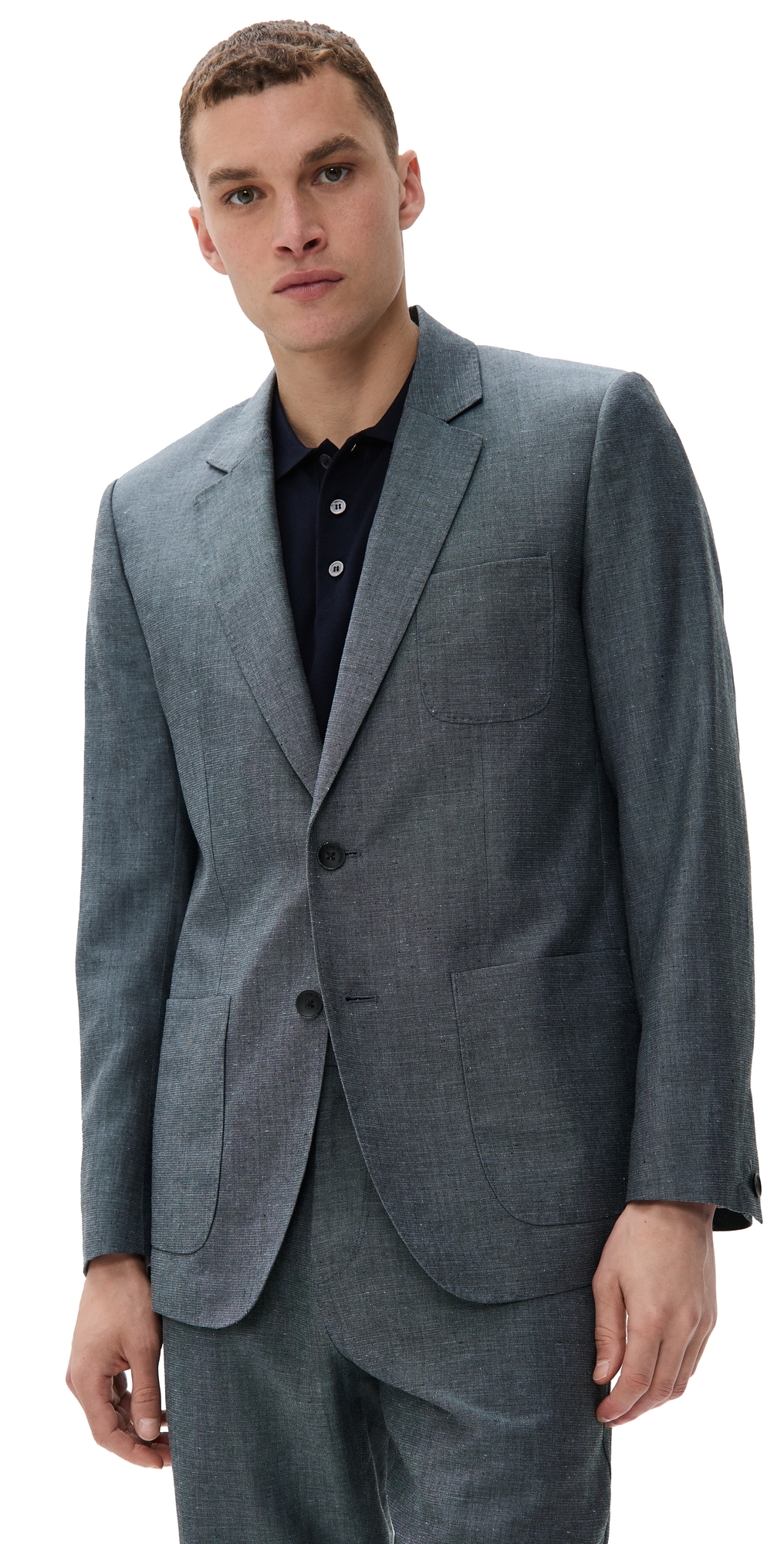 Rag & Bone Butler Donegal Blazer Blue