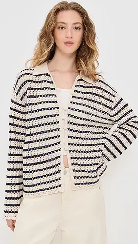 rag & bone Khloe Stripe Cardigan