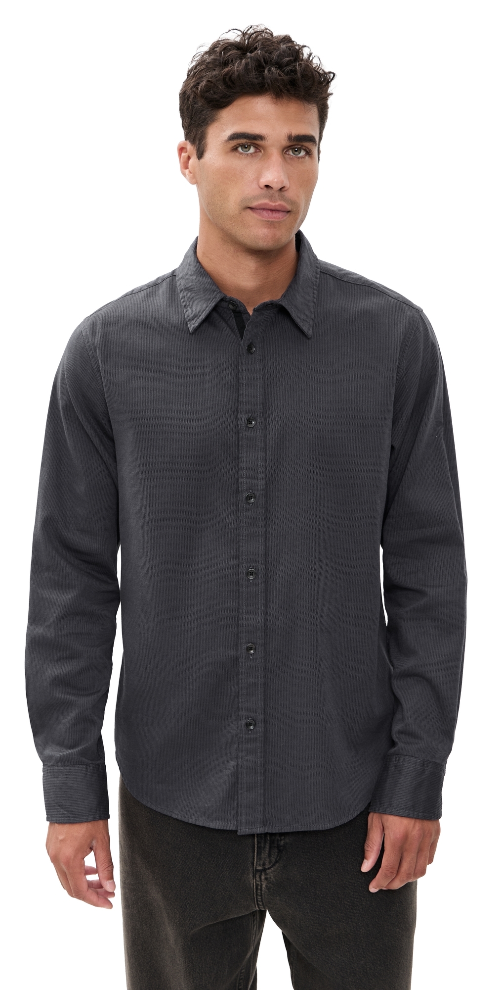 Rag & Bone Tomlin Stretch Dobby Shirt Dksdw