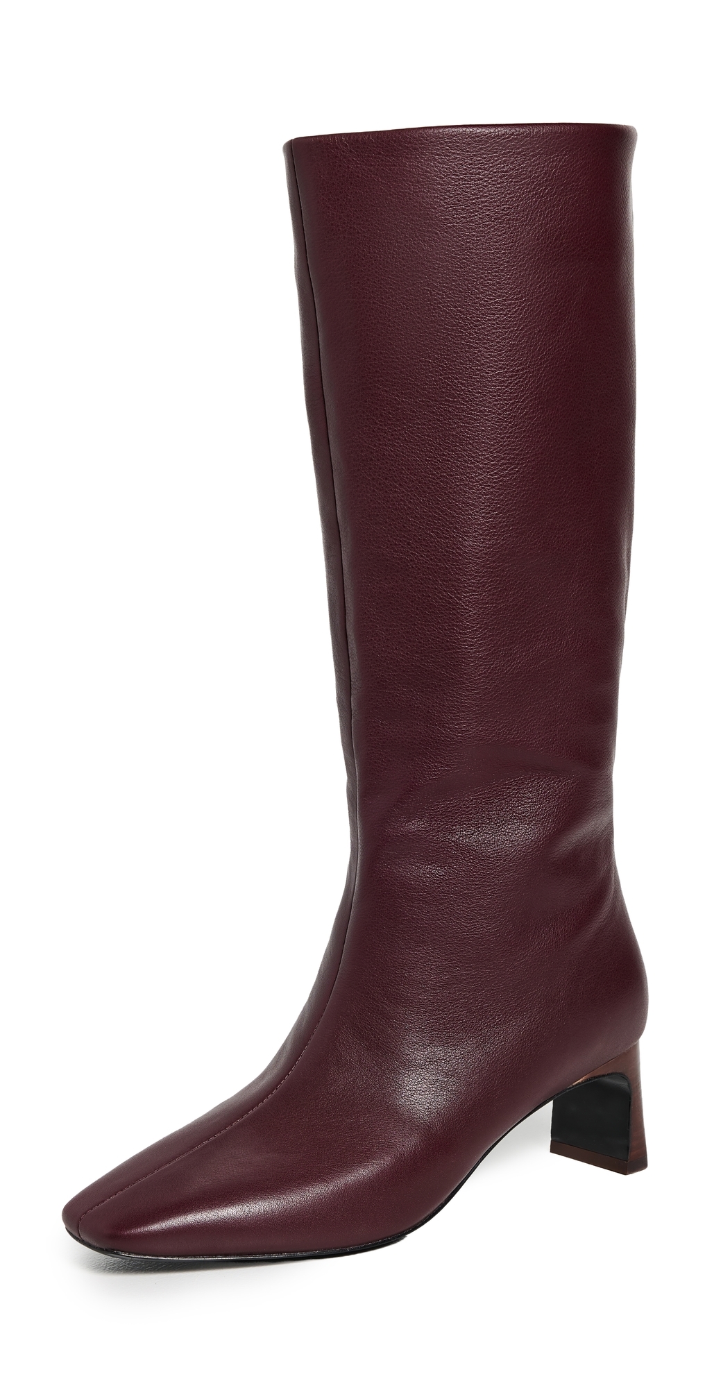 Rag & Bone Astor Boots Bordx In Burgundy
