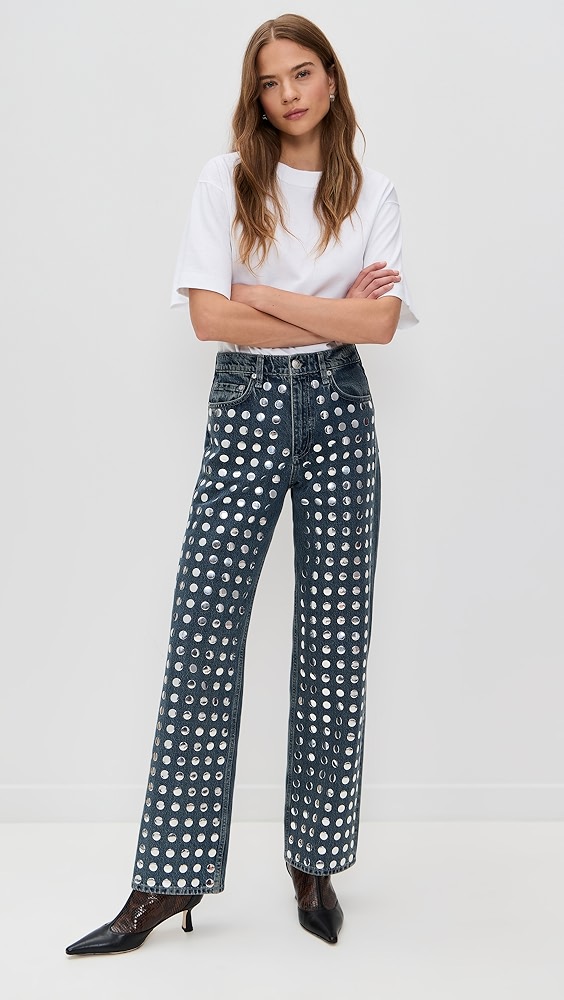 FRAME The Narrow Grommet Jeans | Shopbop
