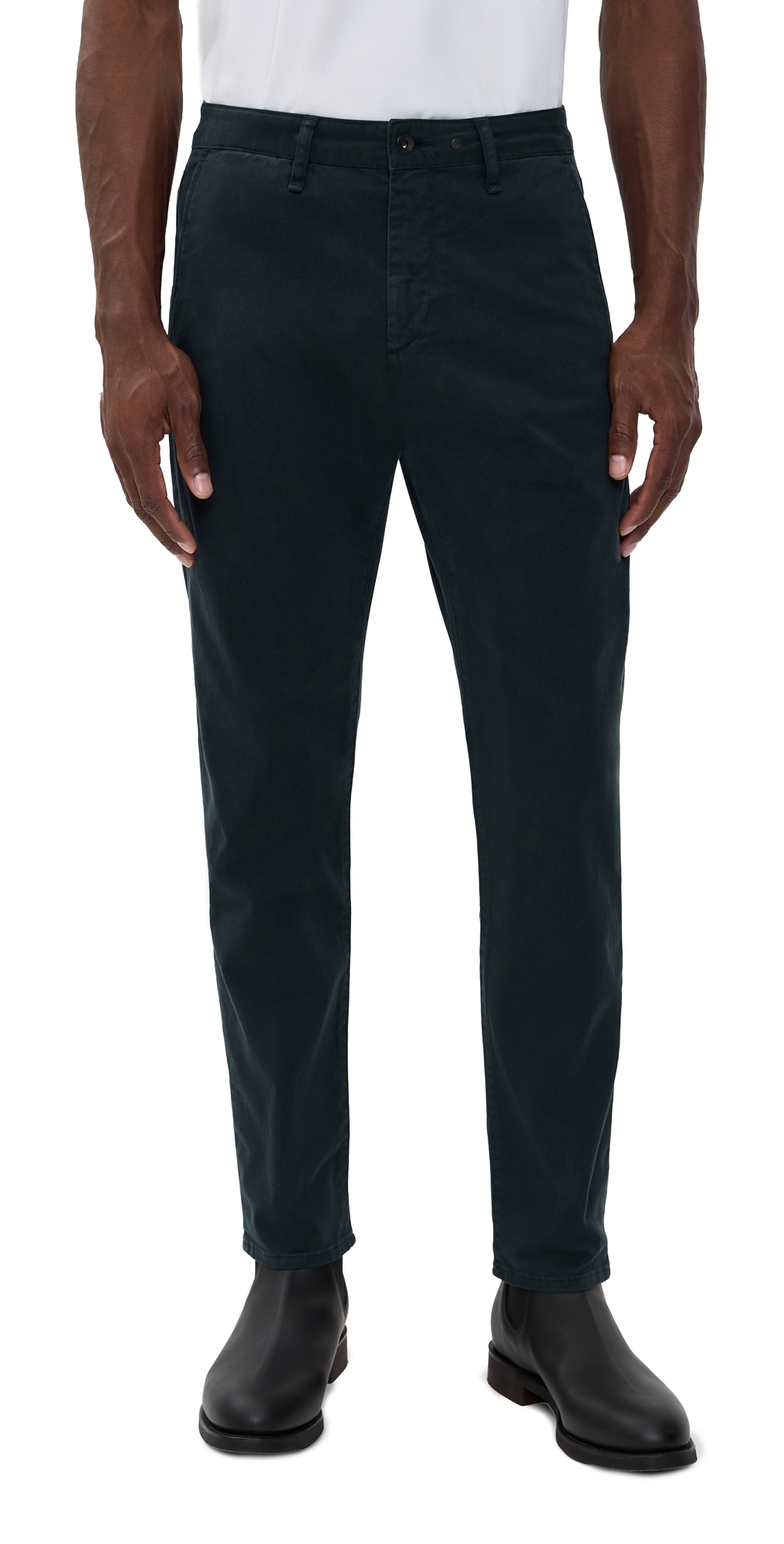 Rag & Bone Fit 3 Stretch Twill Chino Pants Salute In Black