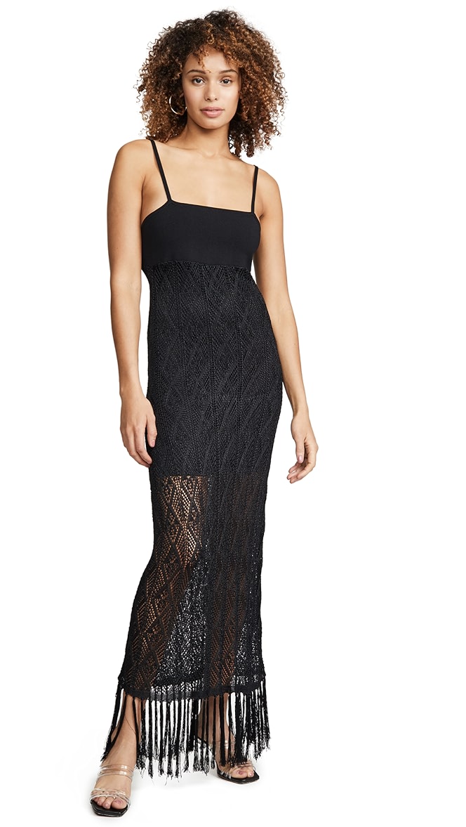 maddox button knit dress