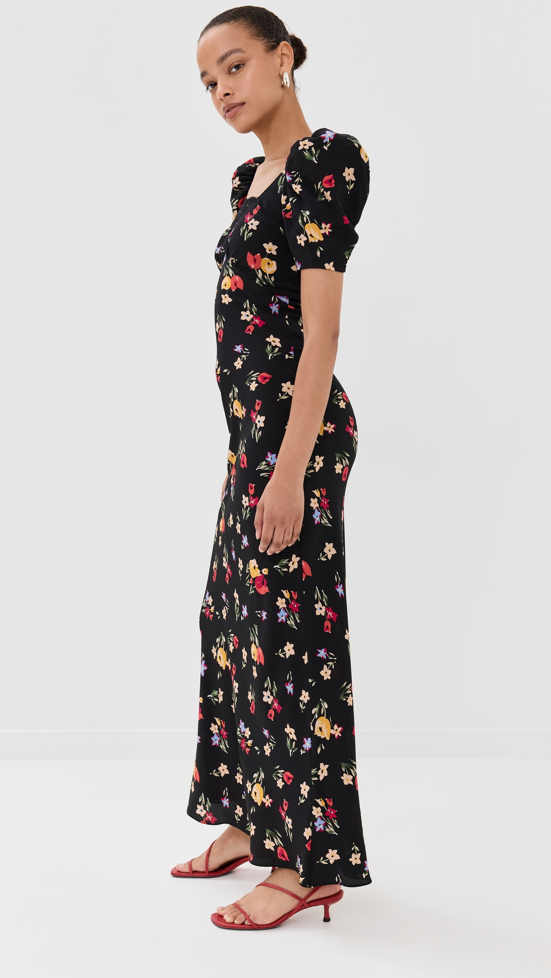 Rodarte Tulip Printed Silk Dress thumbnail