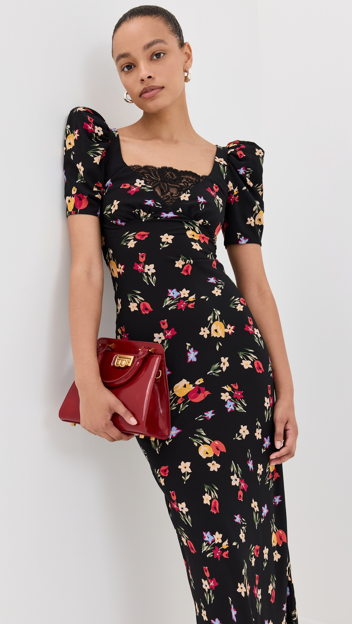 Rodarte Tulip Printed Silk Dress thumbnail