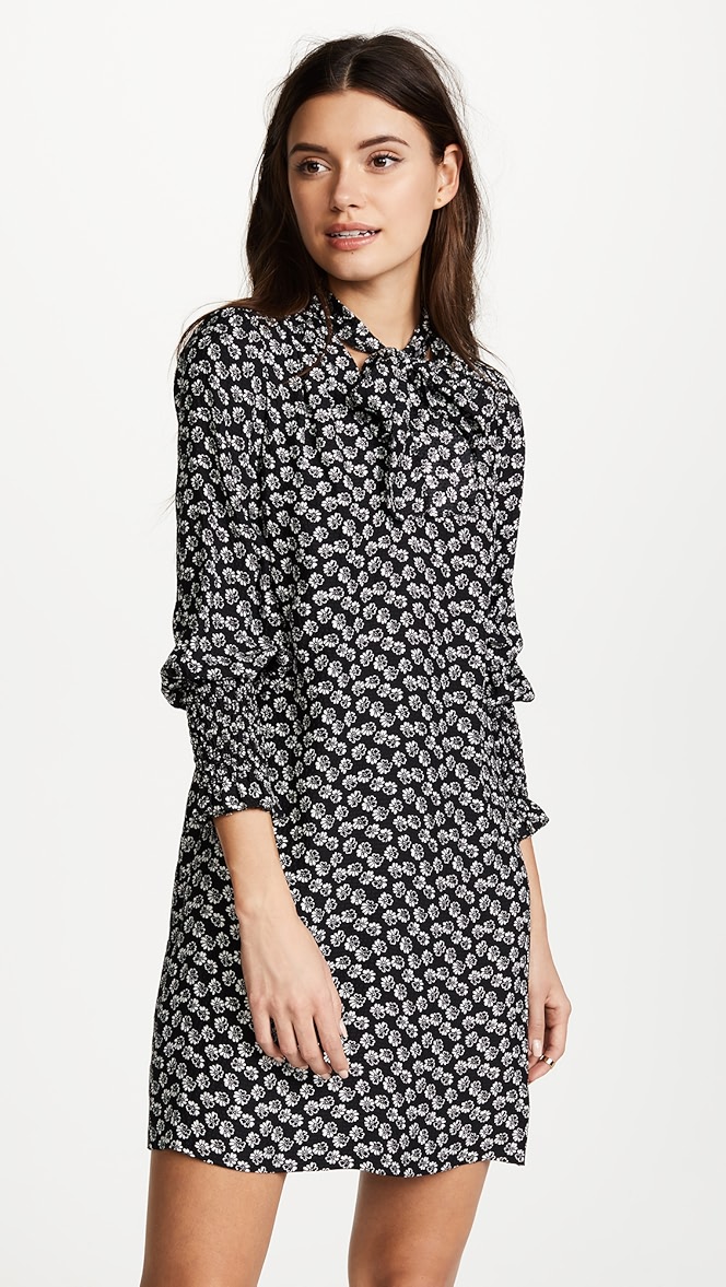 Rebecca Taylor Long Sleeve Rue Flower Dress Shopbop