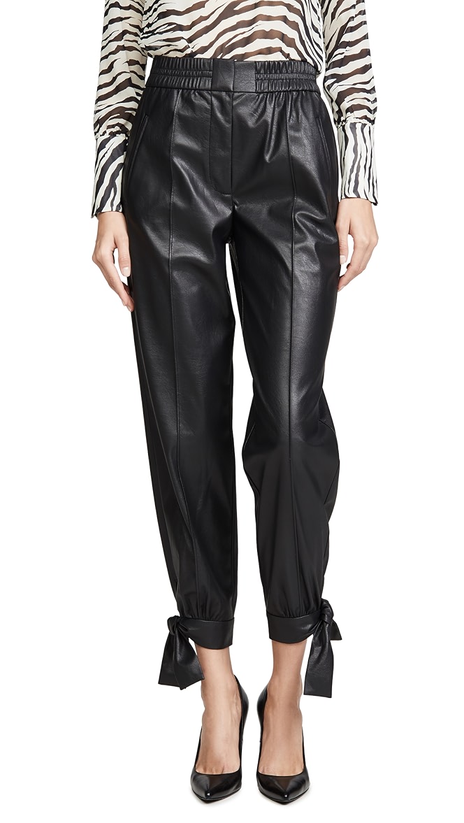 teeki black bell bottoms