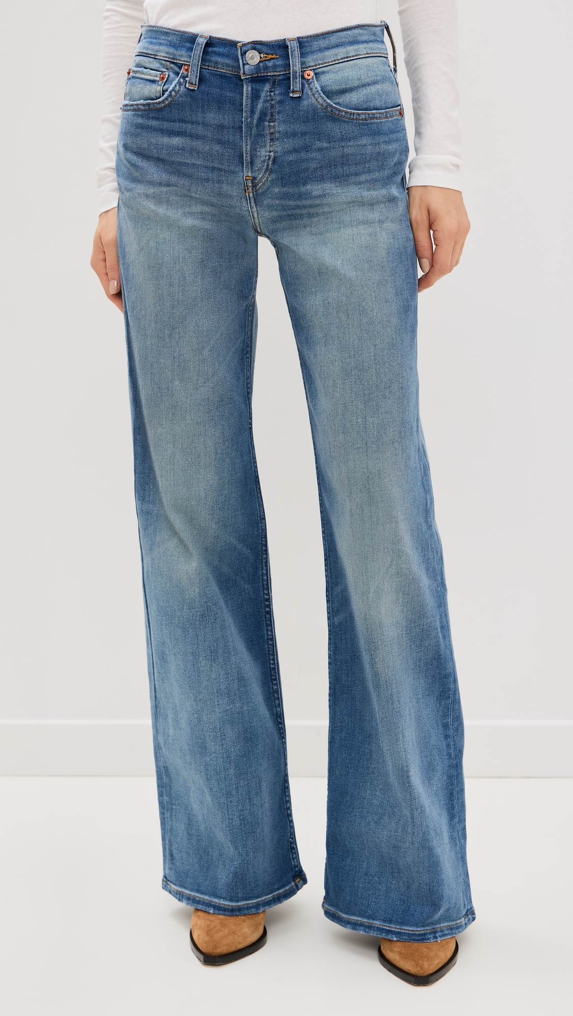 RE/DONE Wide Leg Jeans thumbnail