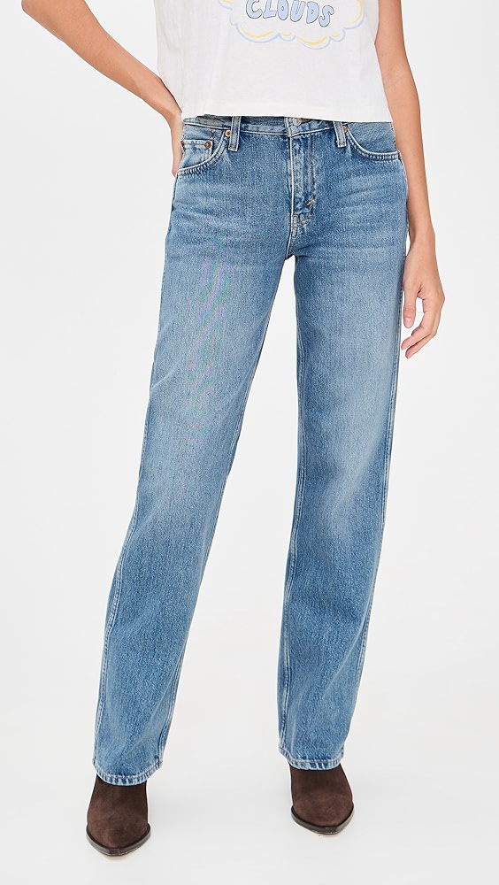パンツ RE/DONE LOW RIDER LOOSE RE/DONE Low Rider Loose Jeans | Shopbop