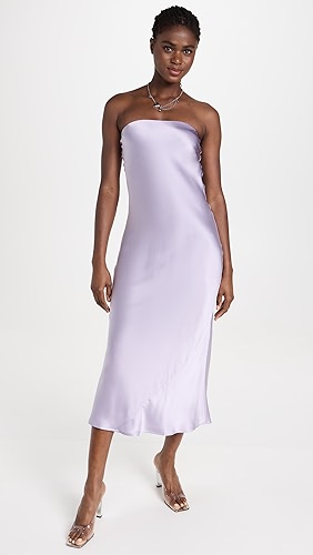 Reformation Joana Silk Dress.