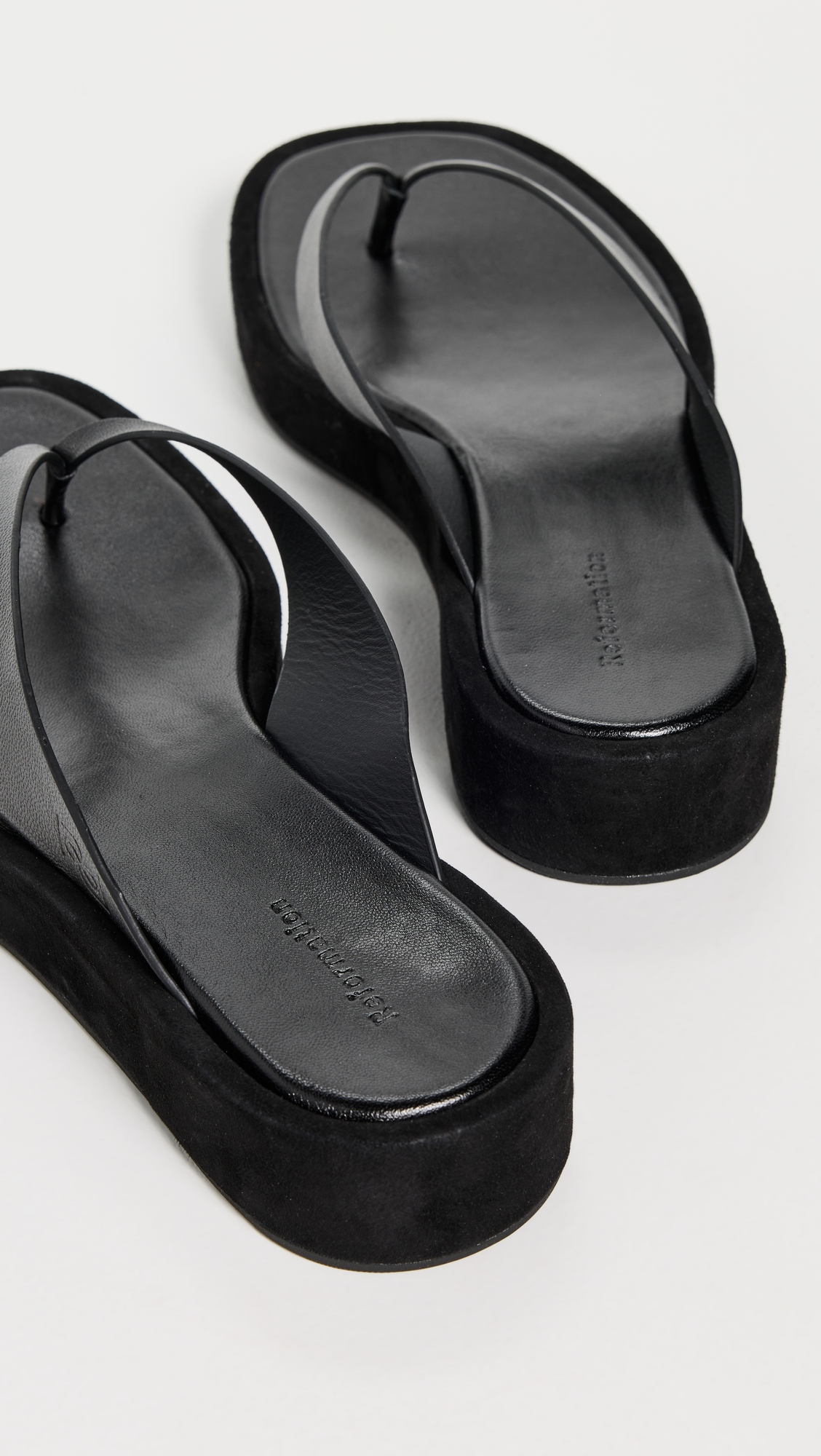 Reformation Eden Platform Thong Sandals thumbnail