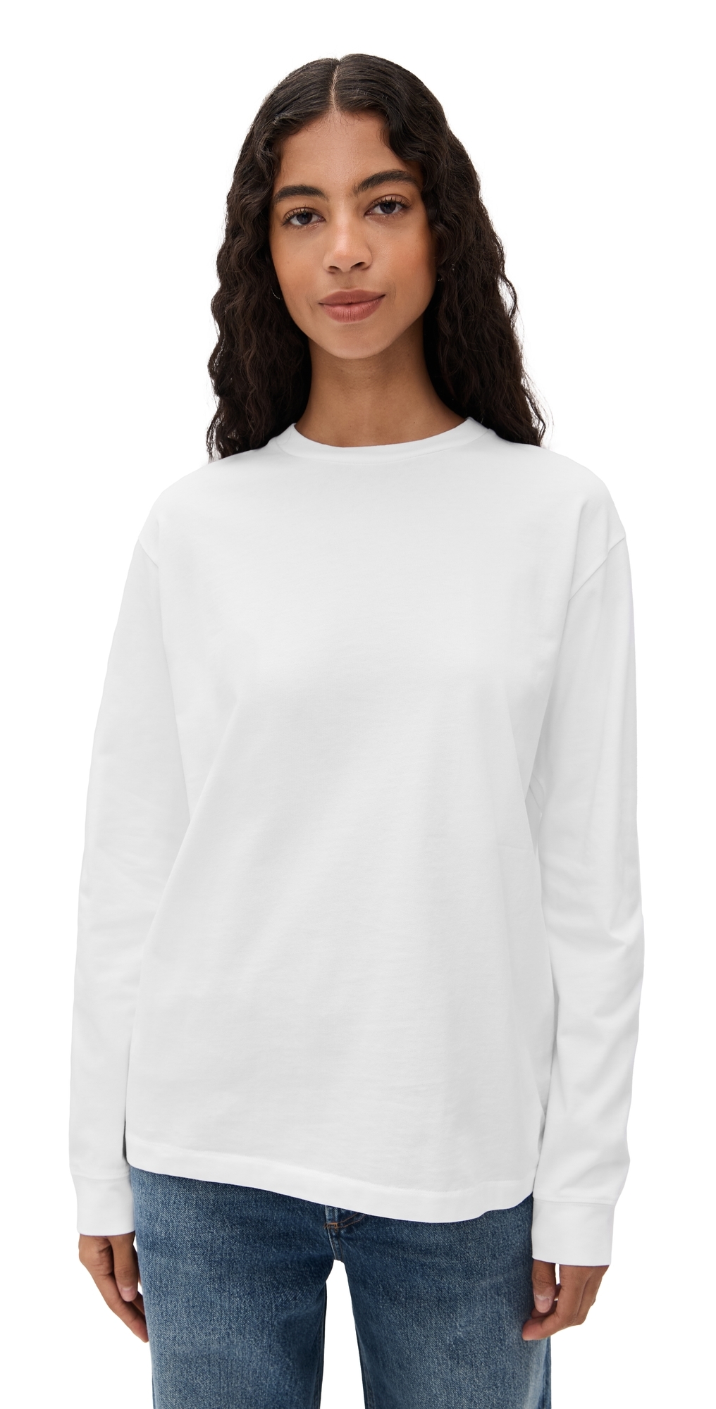 Renggli Long Sleeve Tee Chalk In White