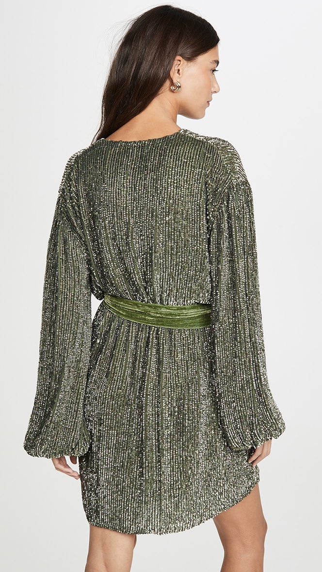 retrofête gabrielle sequin mini dress