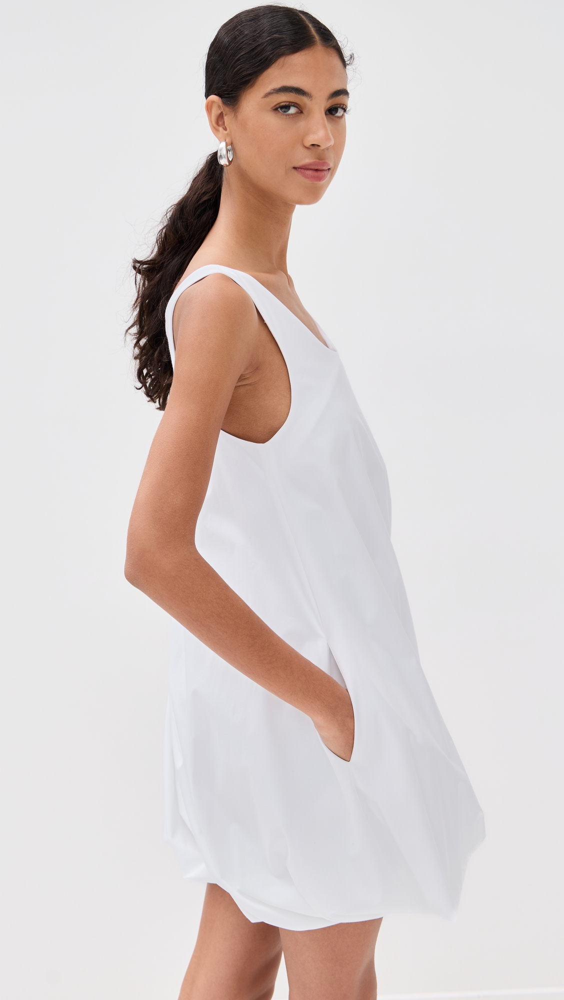 Rosetta Getty Twist Hem Tank Dress thumbnail