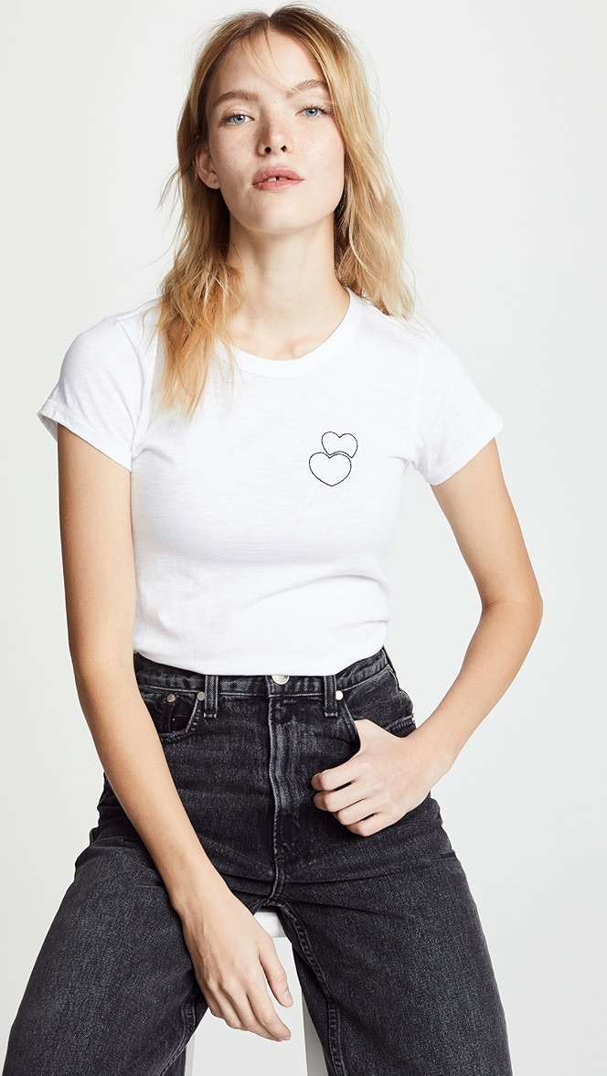 rag and bone heart tee
