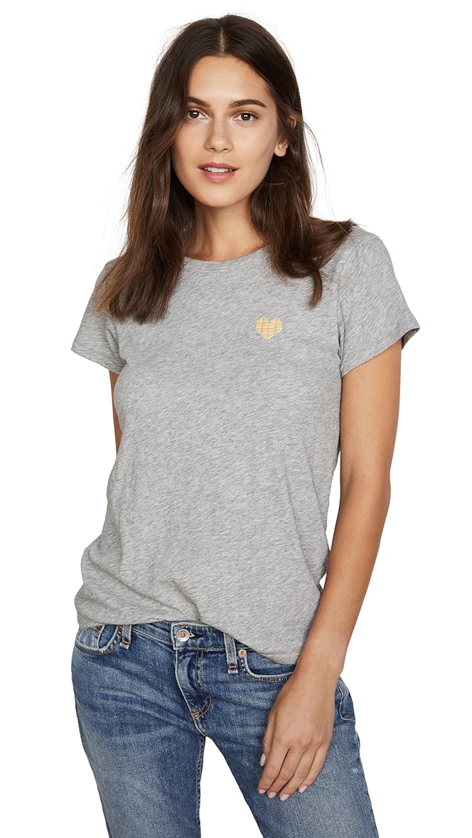 Rag and bone heart tee Clearance