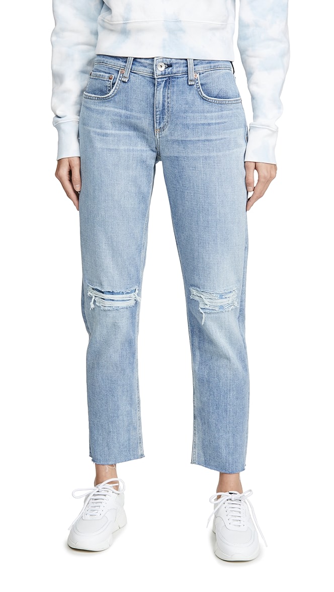 Rag Bone Jean Dre Low Rise Slim Boyfriend Jeans Shopbop