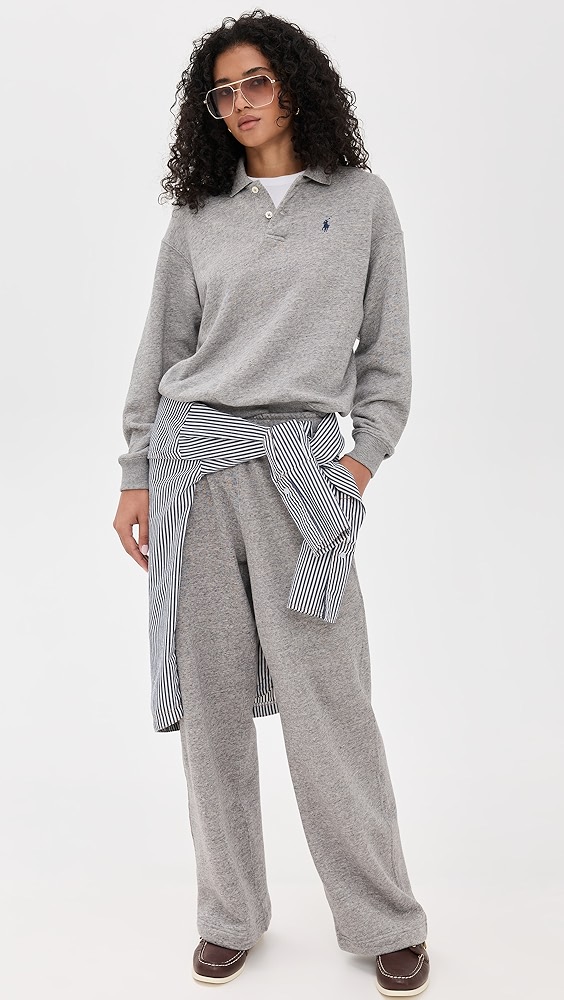 Polo Ralph Lauren Polo Collar Sweatshirt | Shopbop