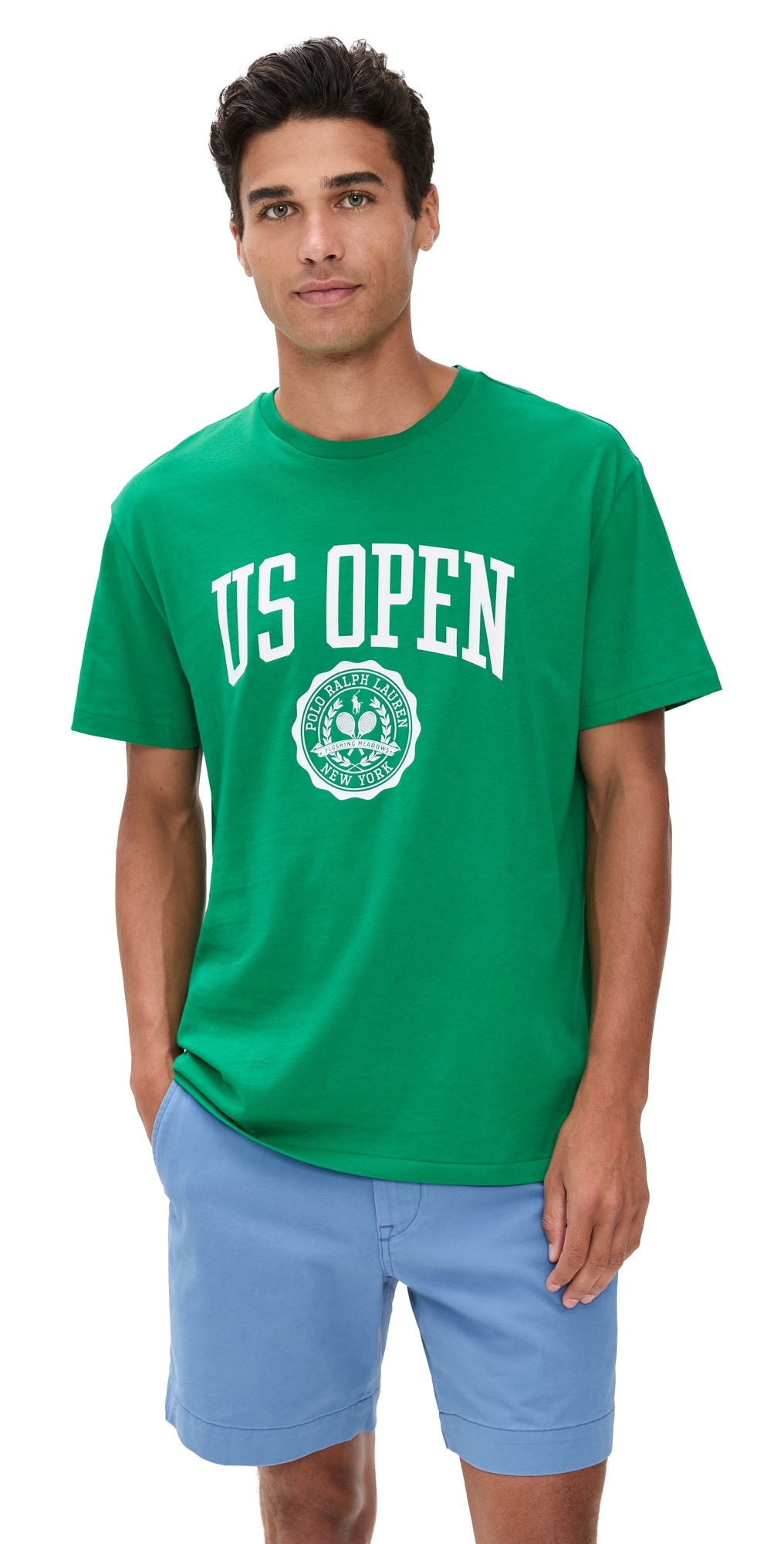 Polo Ralph Lauren X Us Open Tee Billiard In Green