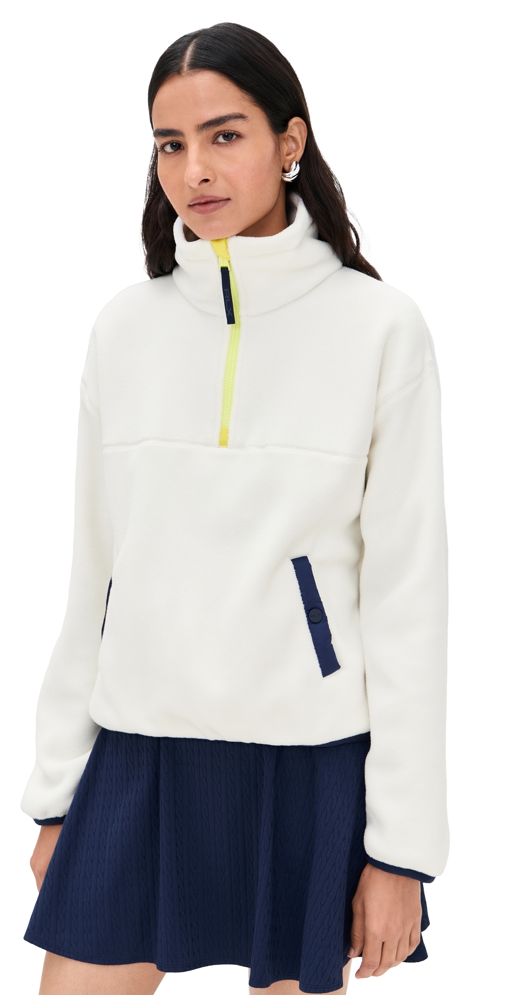 Polo Ralph Lauren Ralph Lauren Fleece Half-zip Pullover In Yellow