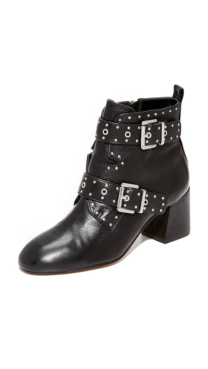 rebecca minkoff logan studded bootie