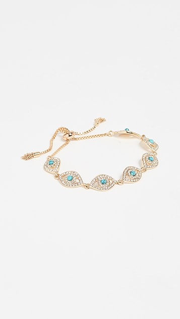 Rebecca minkoff evil eye bracelet Clearance