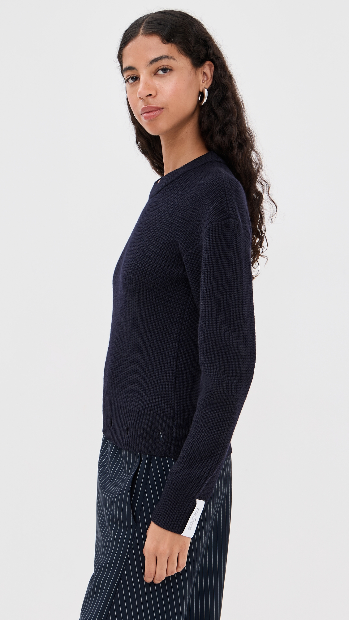 ROKH Detachable Peplum Knit Sweater thumbnail