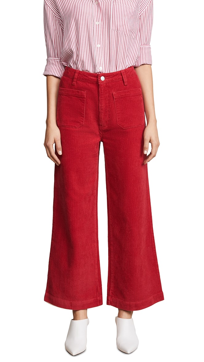 rollas cord sailor pant