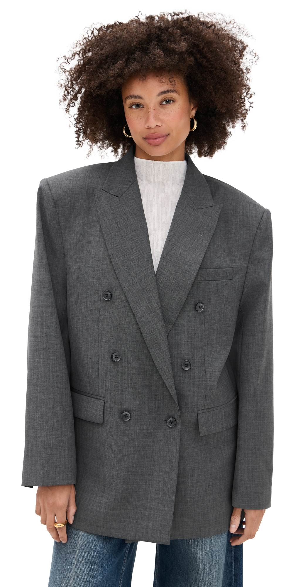 Ronny Kobo 1988 Blazer Dark Grey In Gray