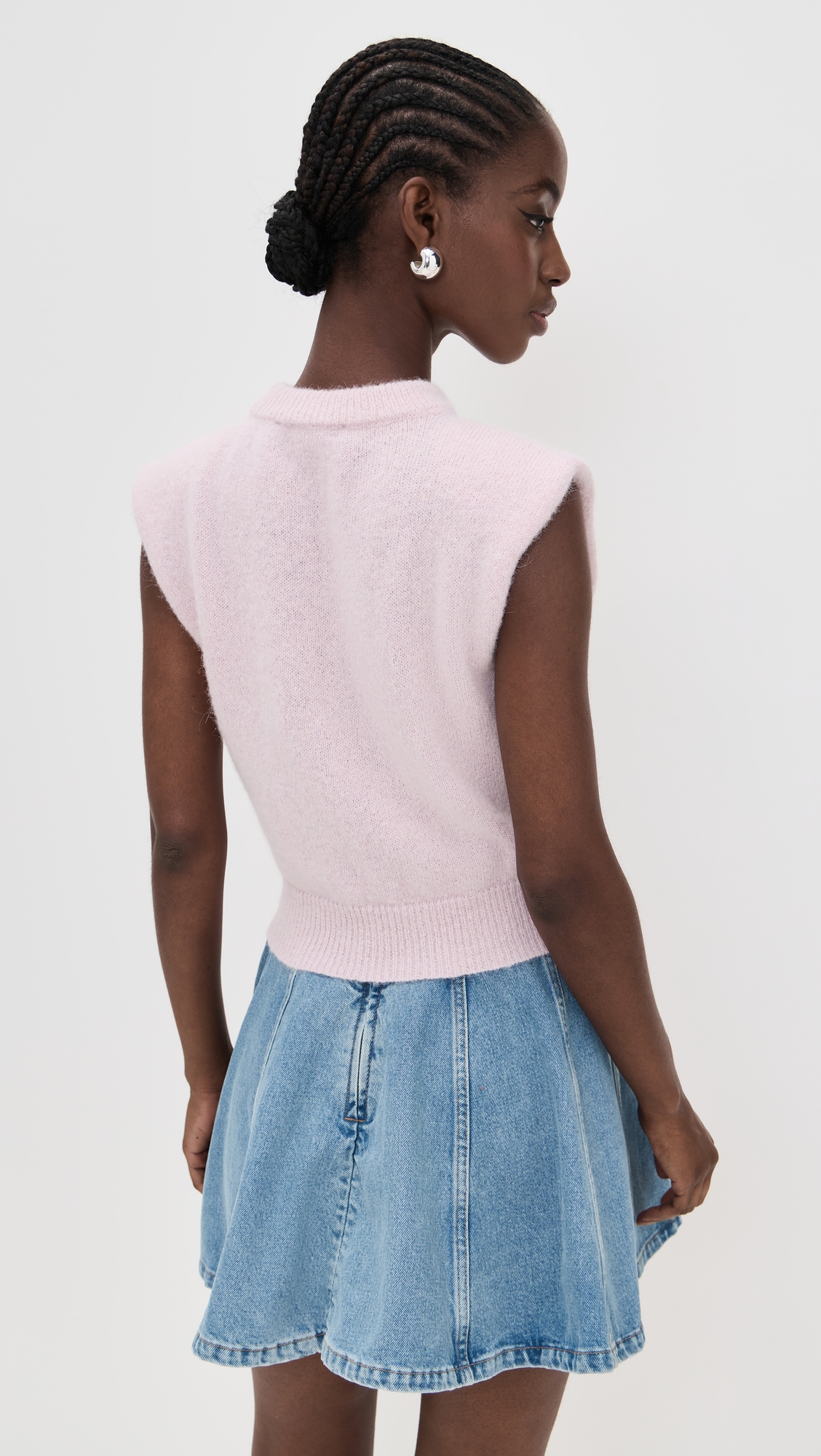Rotate Knit Cropped Vest thumbnail