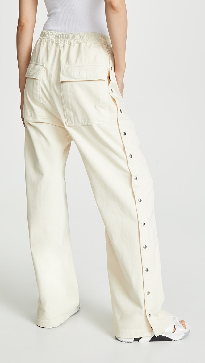 rick owens snap pants