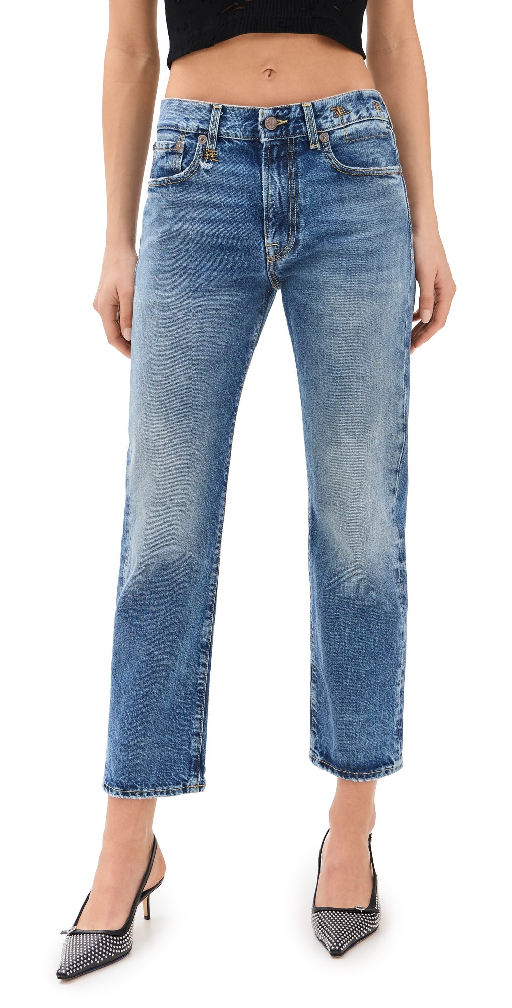 R13 Romeo Jeans Hutton Blue In Hutton Blue