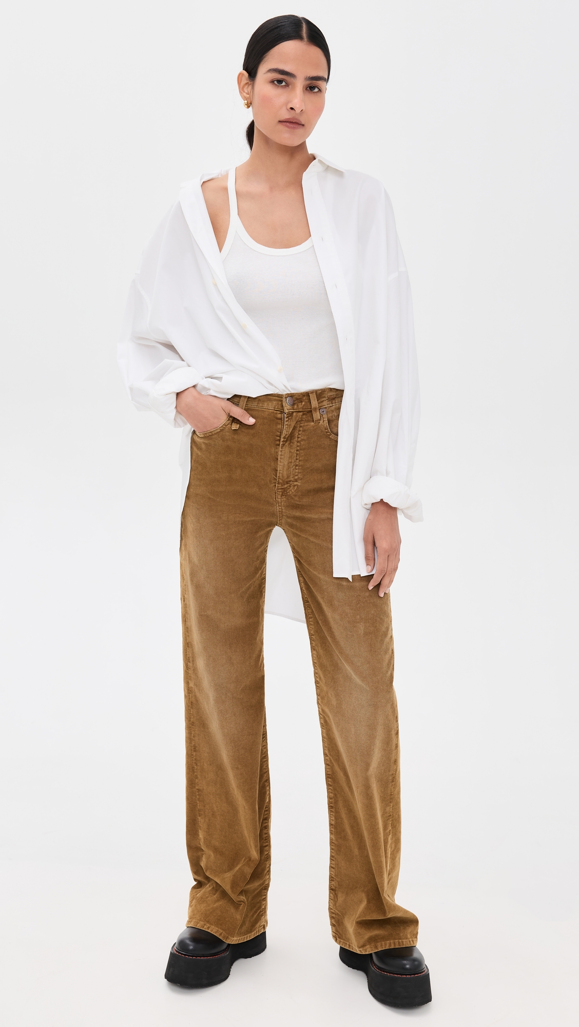 R13 Charlotte Corduroy Jeans