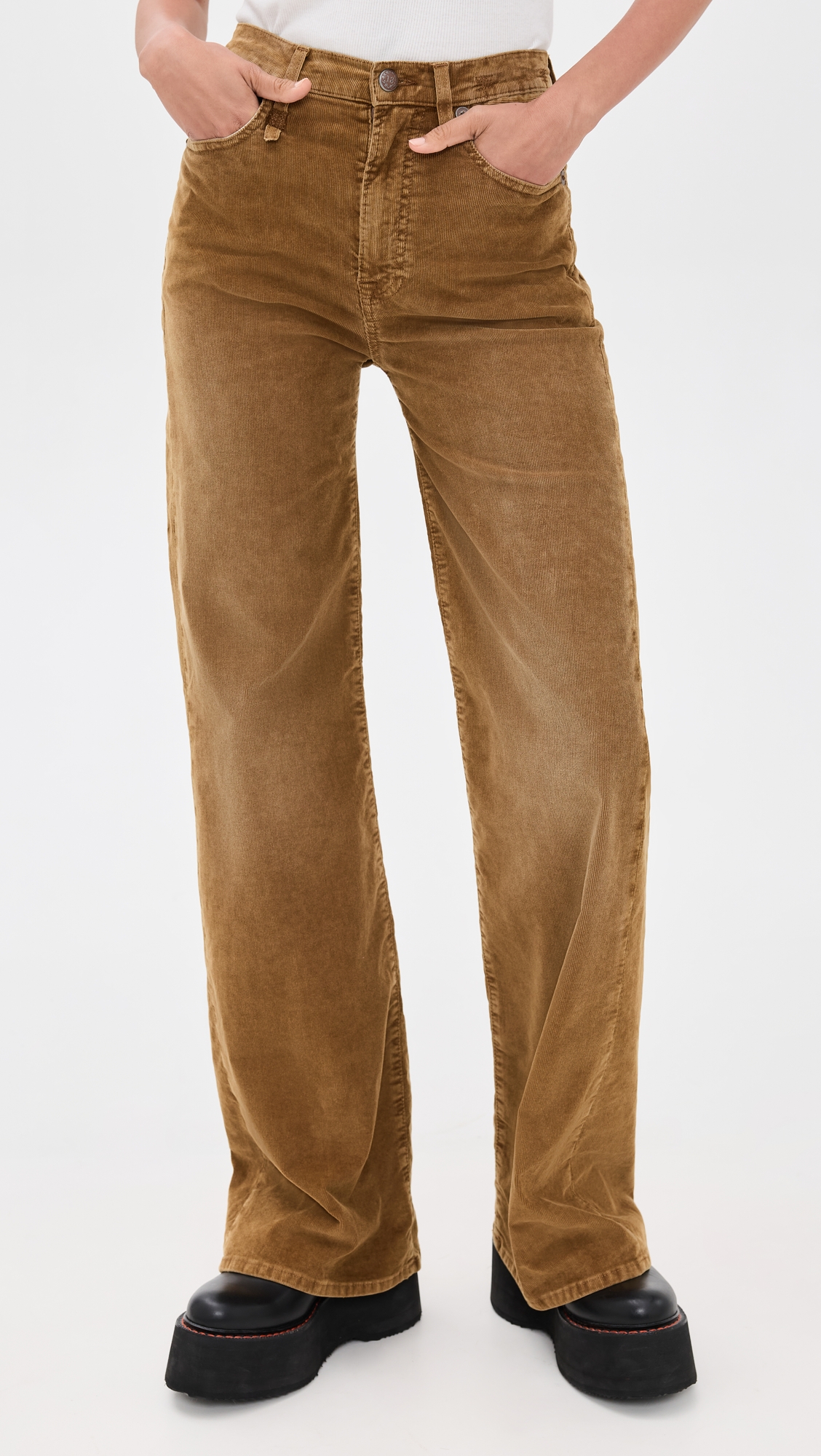 R13 Charlotte Corduroy Jeans thumbnail