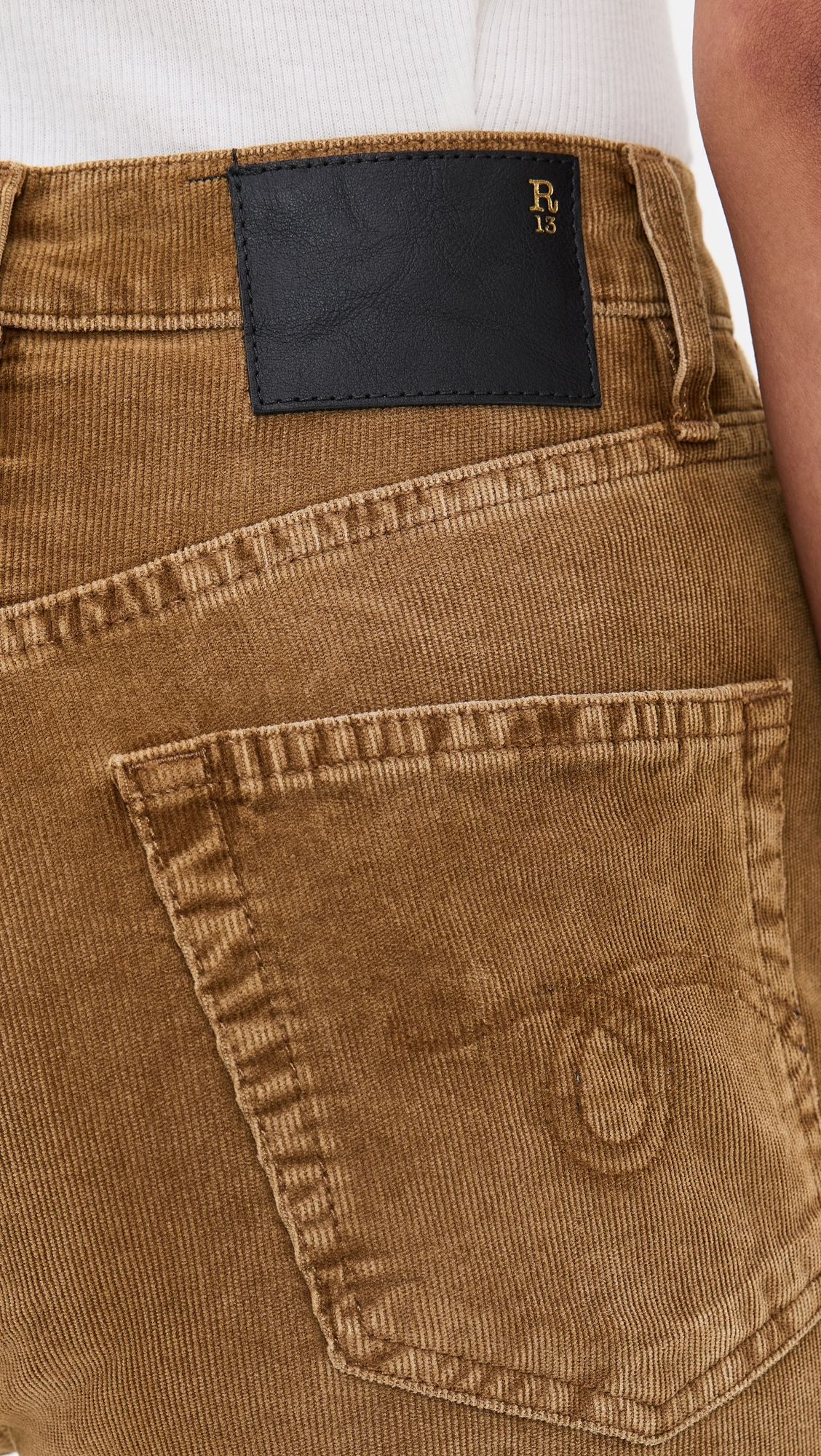 R13 Charlotte Corduroy Jeans thumbnail