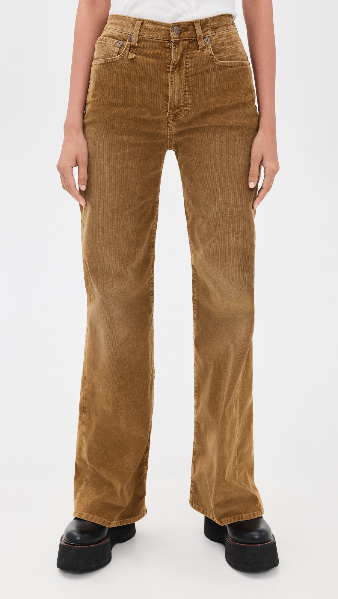 R13 Charlotte Corduroy Jeans thumbnail
