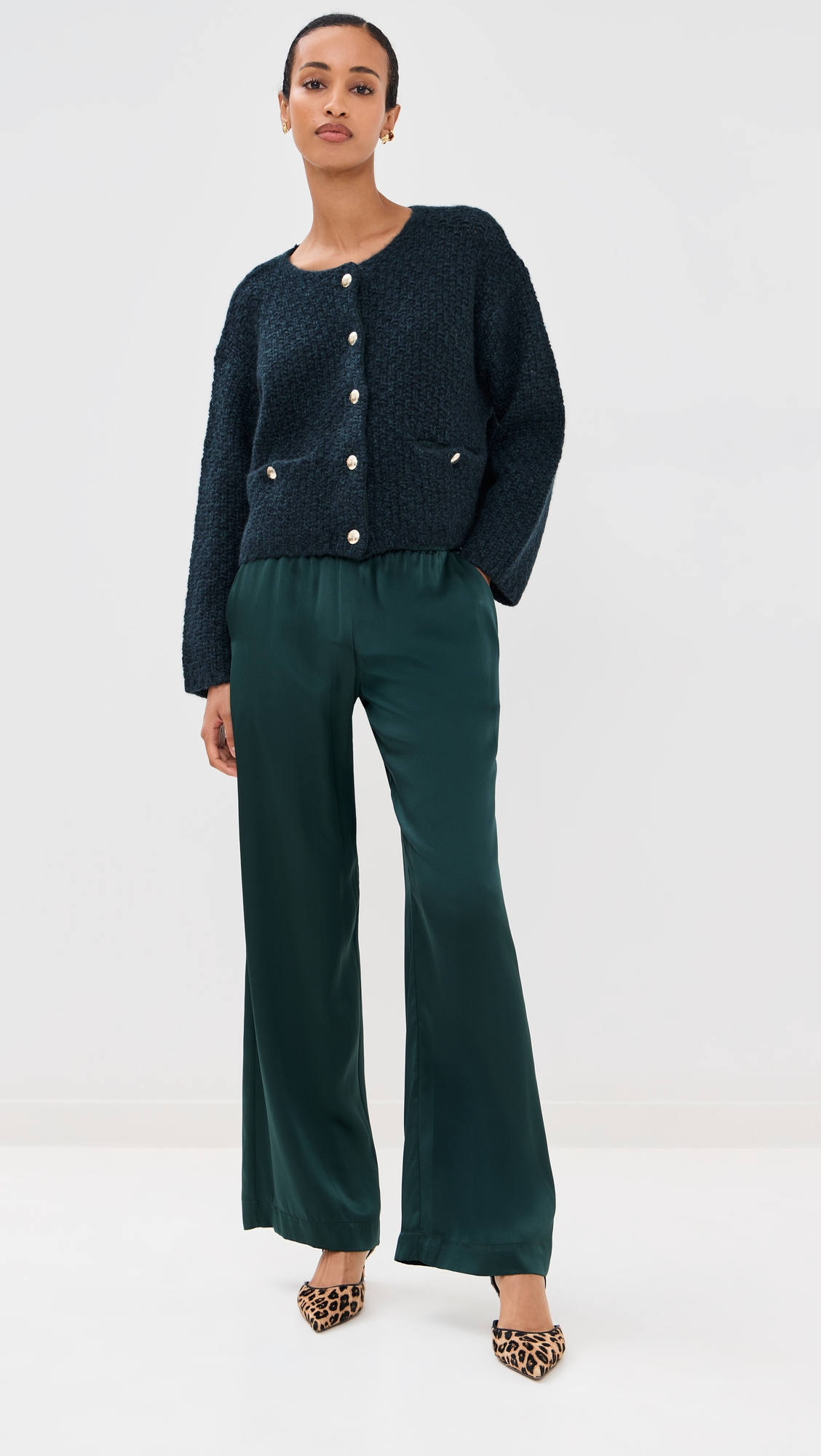 Sablyn Charlene Cropped Welt Pocket Cashmere Jacket thumbnail