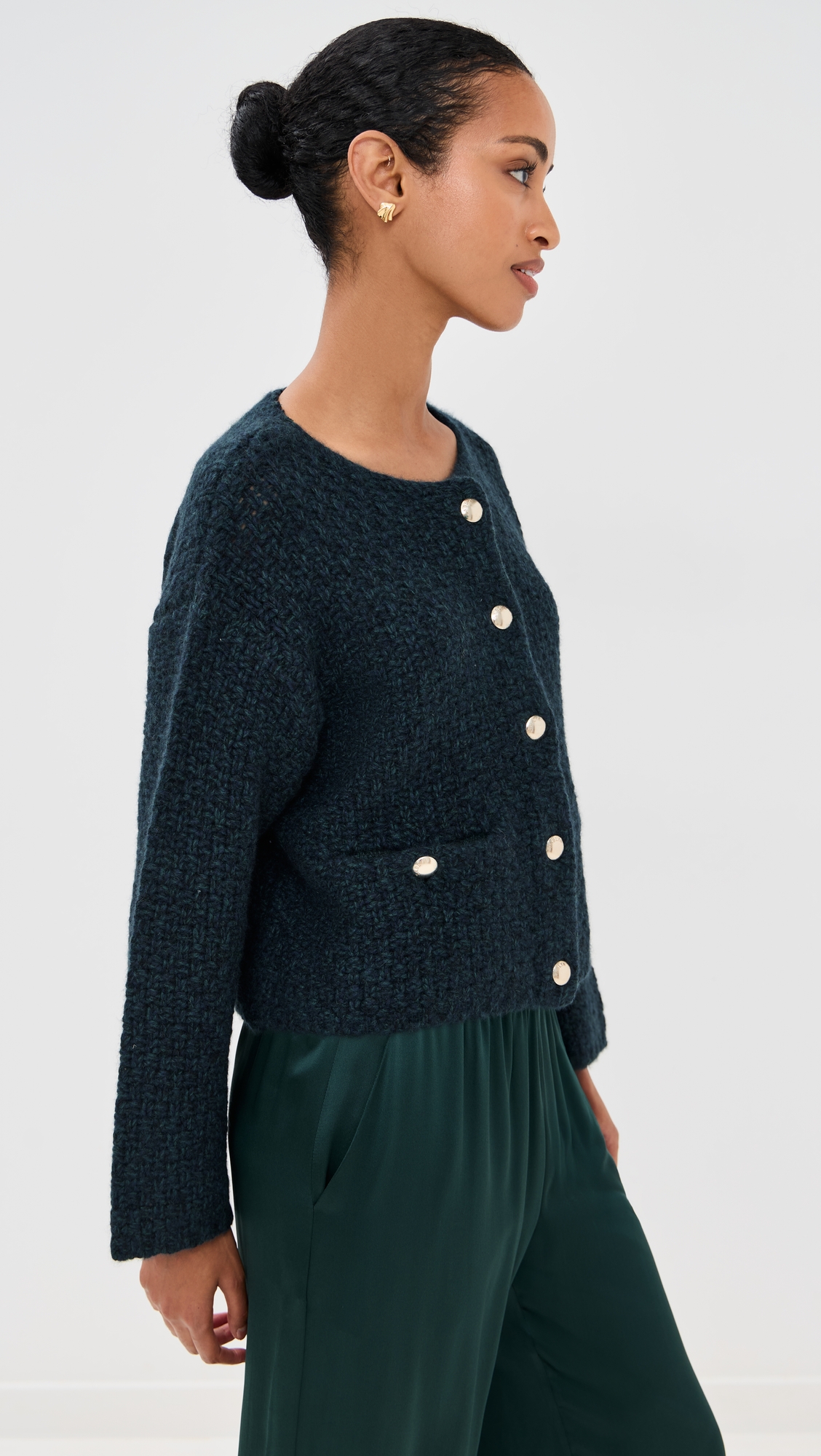 Sablyn Charlene Cropped Welt Pocket Cashmere Jacket thumbnail