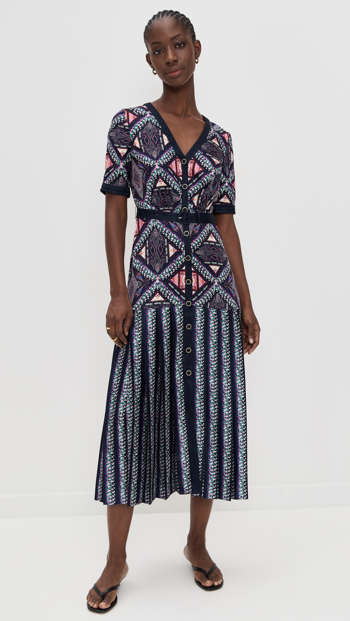 Saloni Lea Shirt C Dress