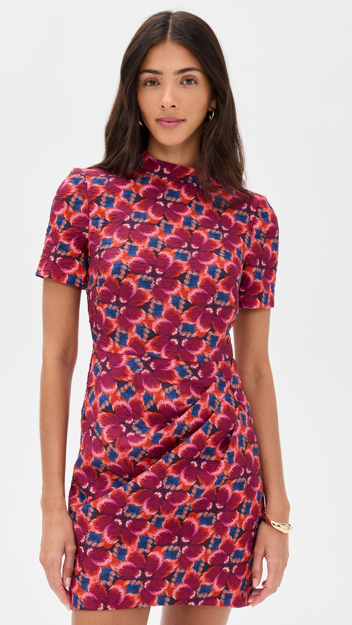 Saloni Draped Mini Dress thumbnail