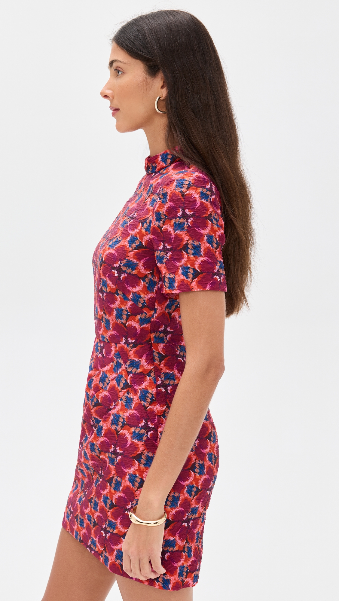 Saloni Draped Mini Dress thumbnail