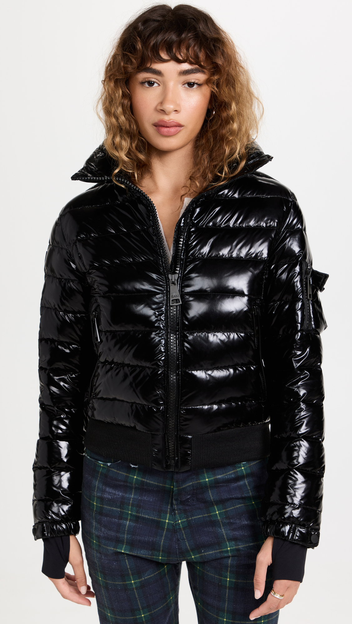 Sam luna quilted bomber Clearance