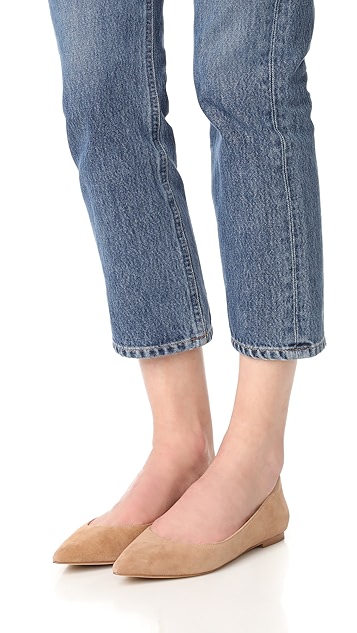 sam edelman suede flats