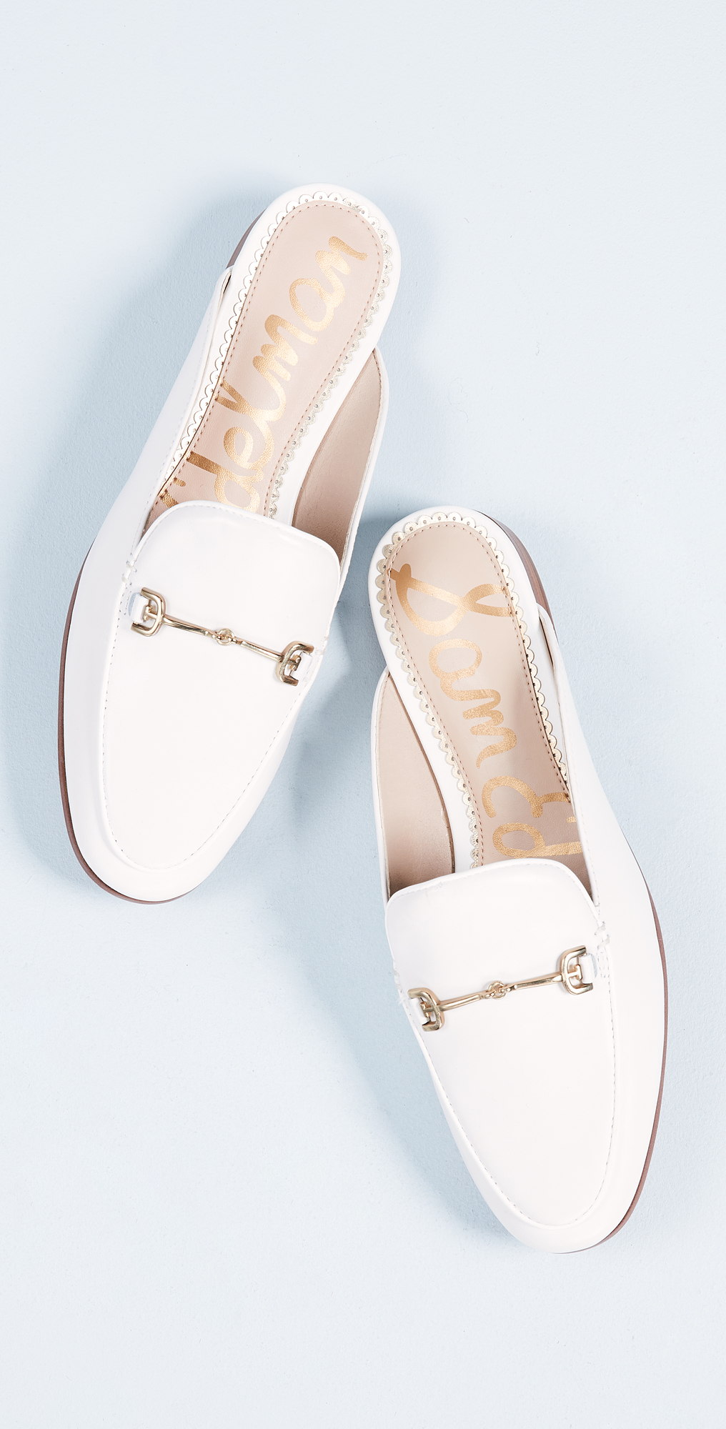 sam edelman white mules