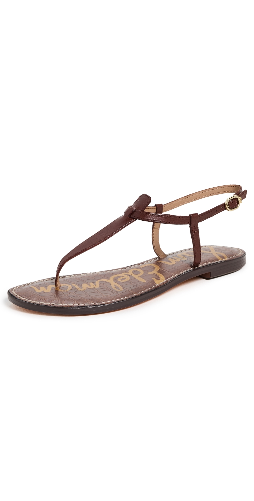 Sam Edelman Gigi T-strap Sandal In Animal Print