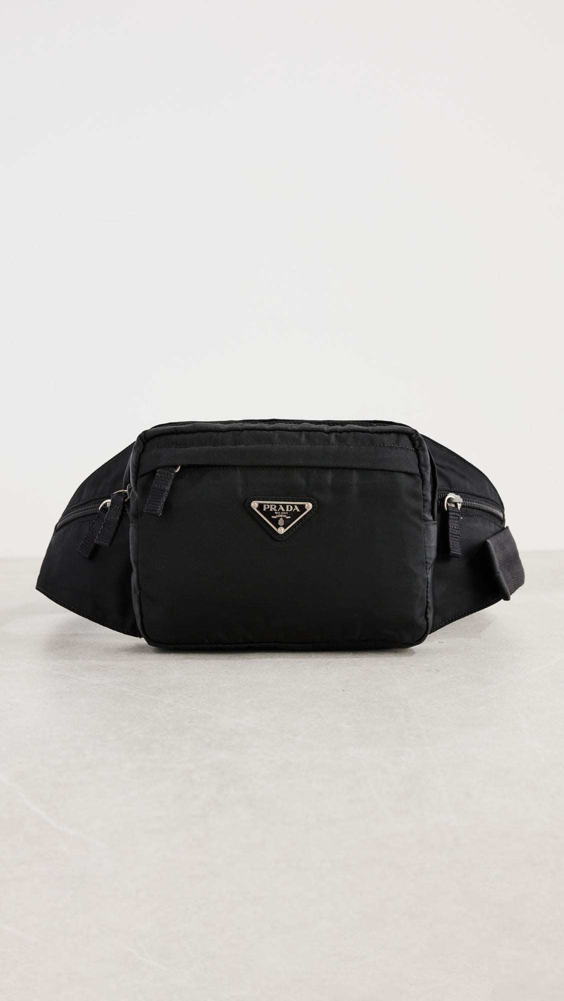 バッグ PRADA ARCHIVE LEATHER BELT SHOULDER BAG Prada-Leather-Logo-Leather-