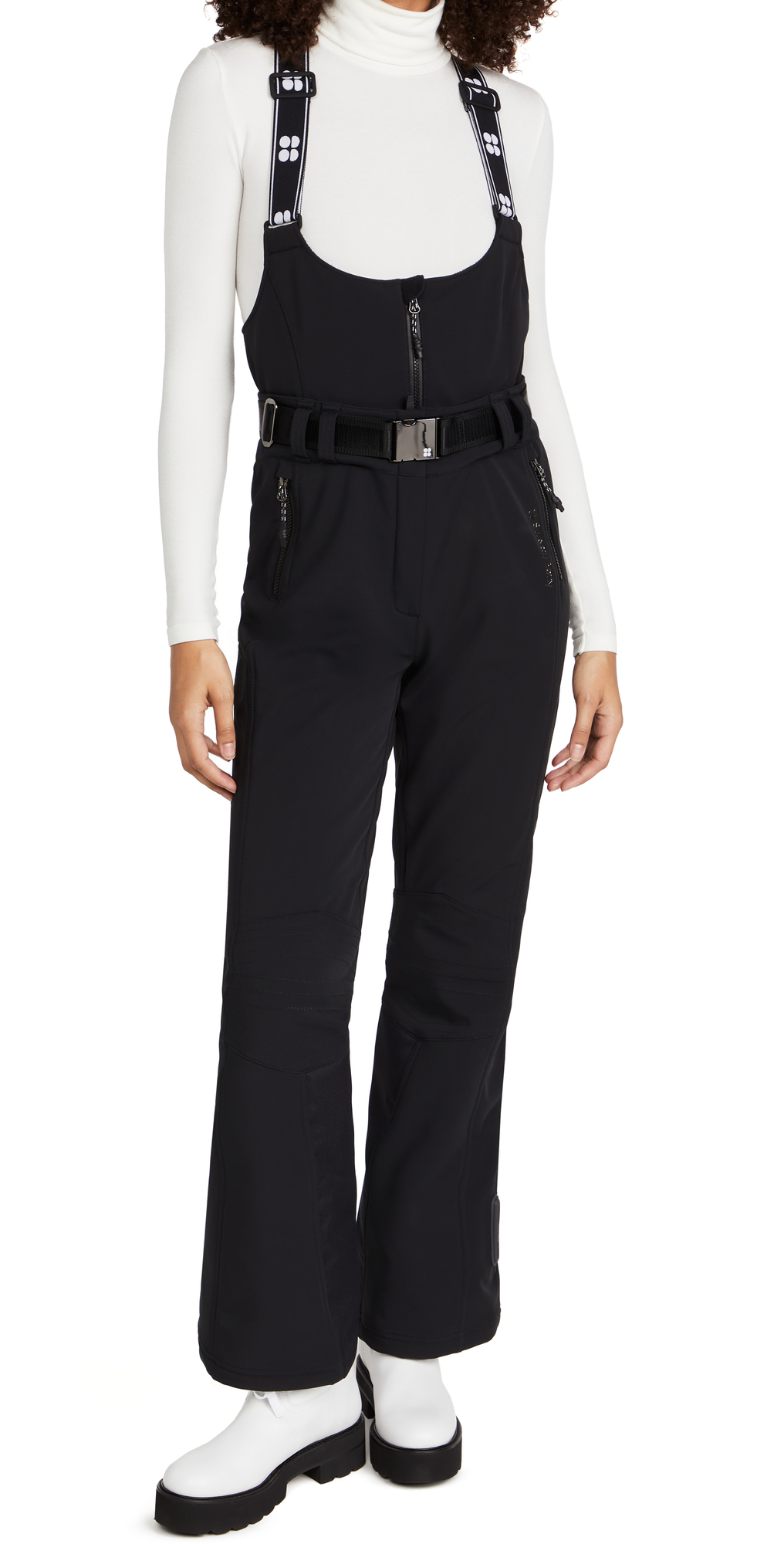 Sweaty Betty Astro Softshell Ski Salopettes In Black ModeSens