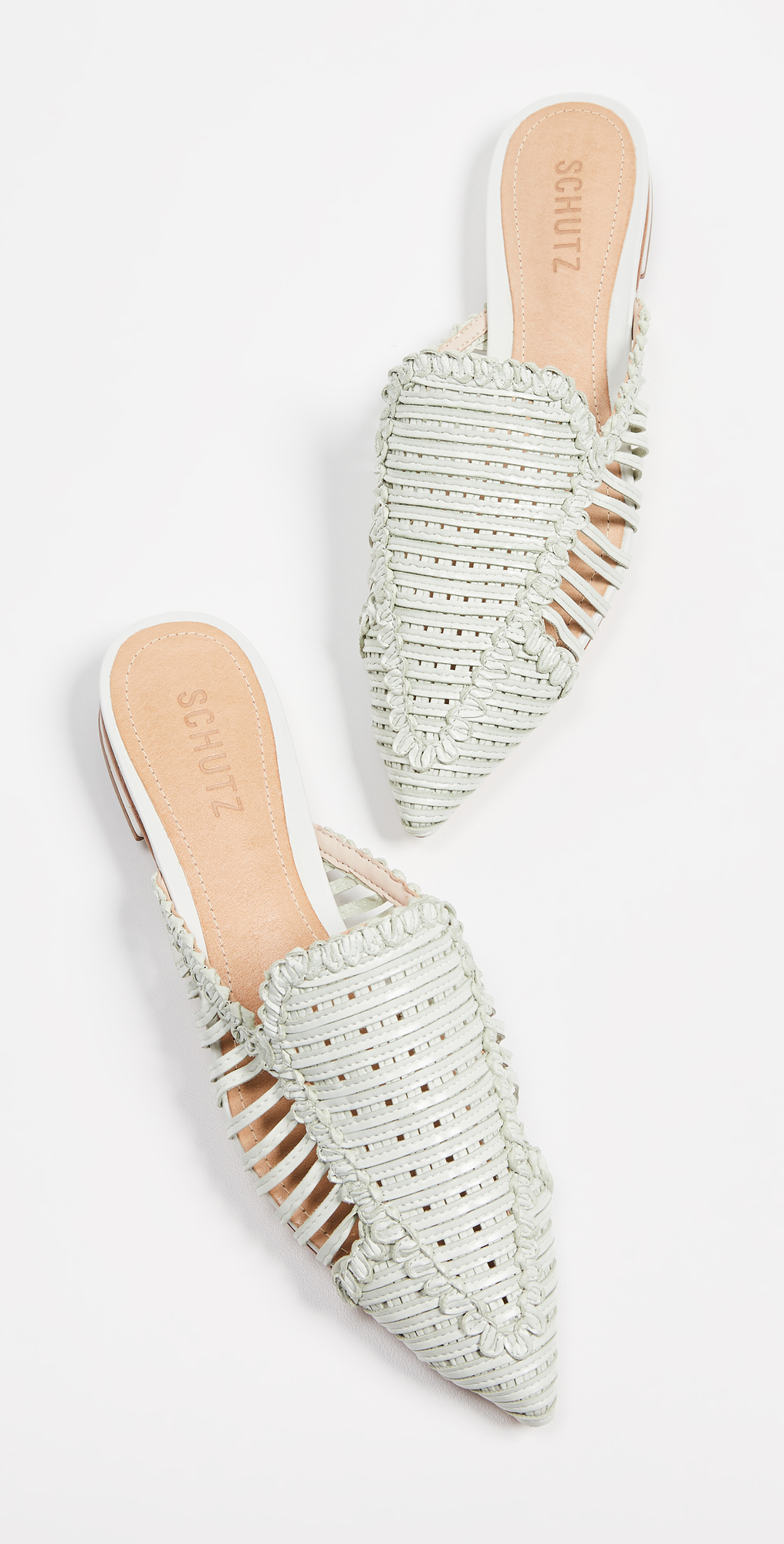 schutz marli point toe mules