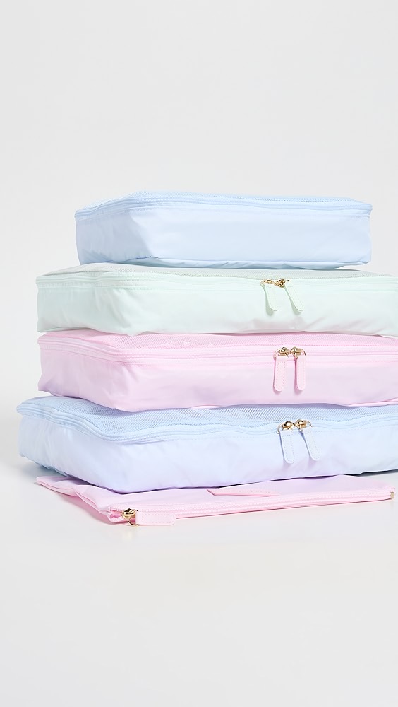Stoney Clover Lane Colorblock Packing Cube Set Pack of 5 Shopbop